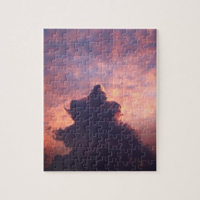 Puzzle Clouds in the sky during a sunset (Vertical)