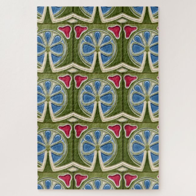 Puzzle - Clover Art Nouveau (Vertical)