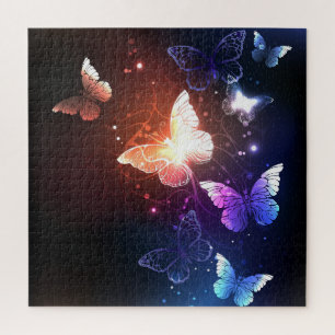 Puzzle Clowing Night Butterflies