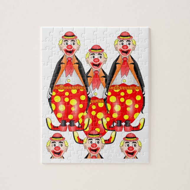 Puzzle Clown (Vertical)