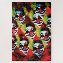 Clown d'horreur déplaisant