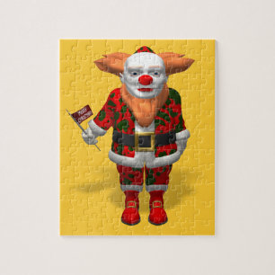 Puzzle Clown du Père Noël