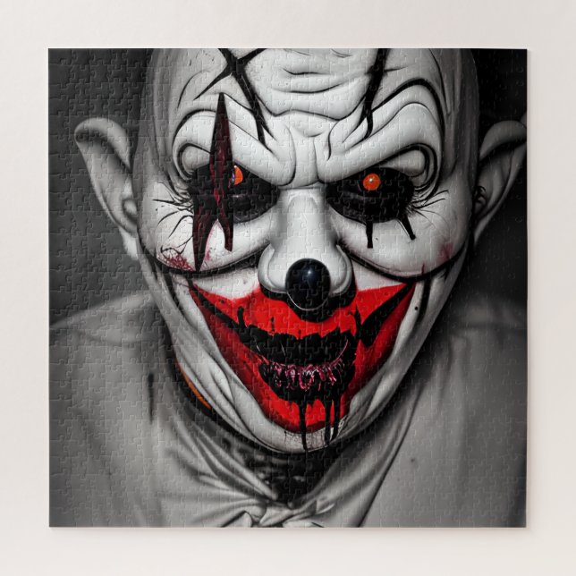 Puzzle Clown souriant mal effrayant (Vertical)