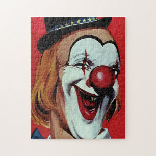 Puzzle Clown Vintage Déplaisant 8
