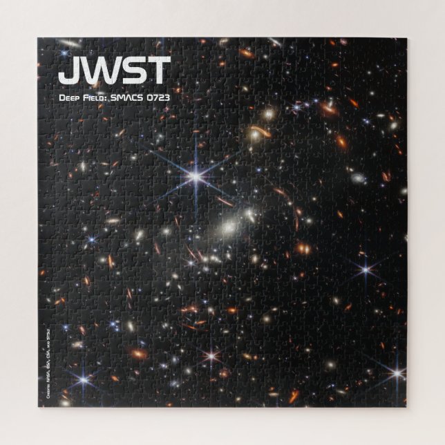 Puzzle Cluster Galxy de champ profond SMACS 0723 de JWST (Vertical)