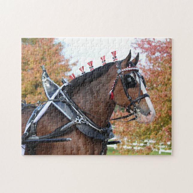 Puzzle Clydesdale (Horizontal)