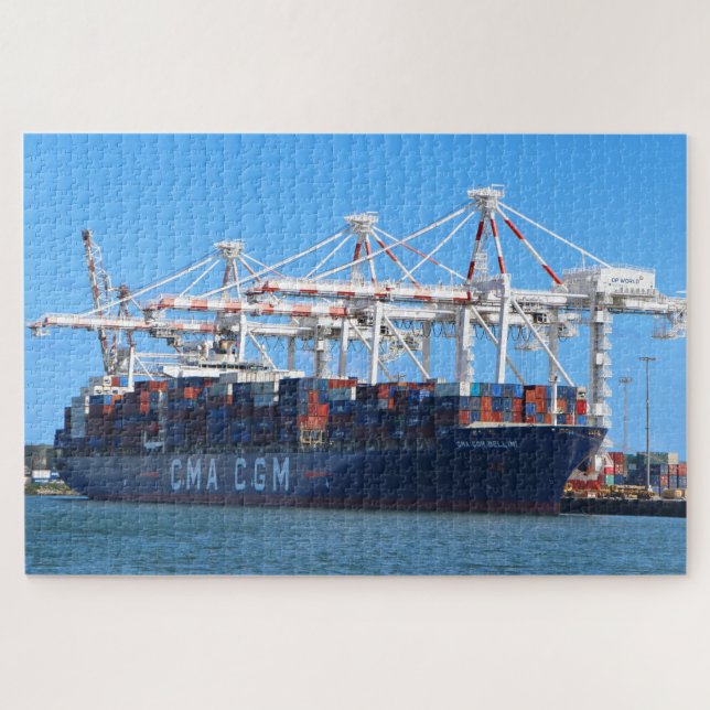 Puzzle CMA CGM Bellini porte-conteneurs (Horizontal)