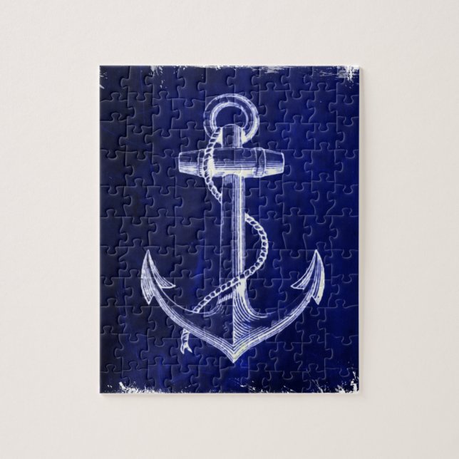 Puzzle coastal chic nautical marine (Vertical)