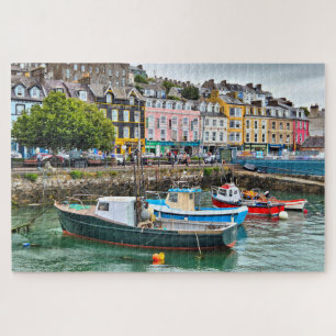 Puzzle Cobh, port de Cork, Irlande