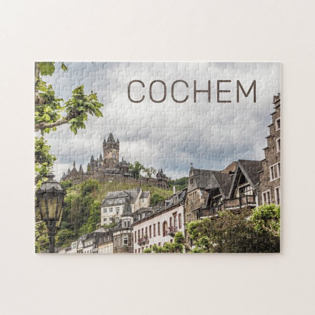Puzzle Cochem Moselle Panorama Allemagne Souvenir (Horizontal)