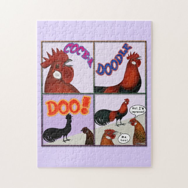 Puzzle Cock-A-Doodle-Doo ! (Vertical)