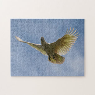 Puzzle Cockatoo Bird Parrot Animal Fly Sky, 252 pièces