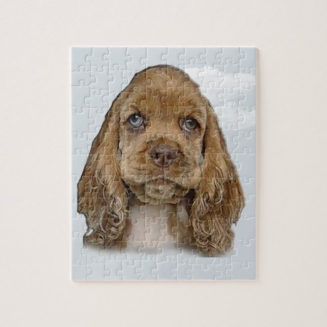 Puzzle Cocker spaniel (Vertical)