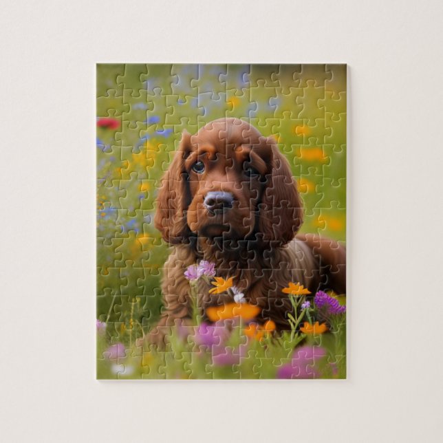 Puzzle Cocker Spaniel (Vertical)