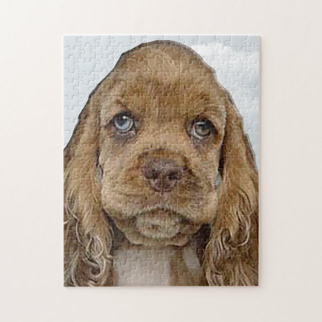Puzzle Cocker spaniel (Vertical)