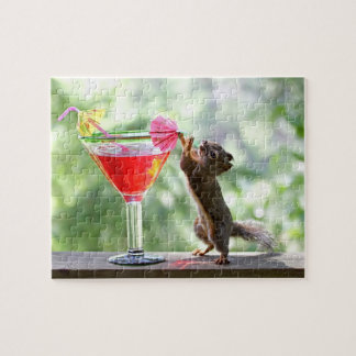 Puzzle Cocktail potable d'écureuil