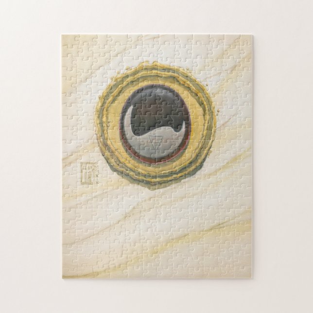 Puzzle Coeur Onyx (Vertical)