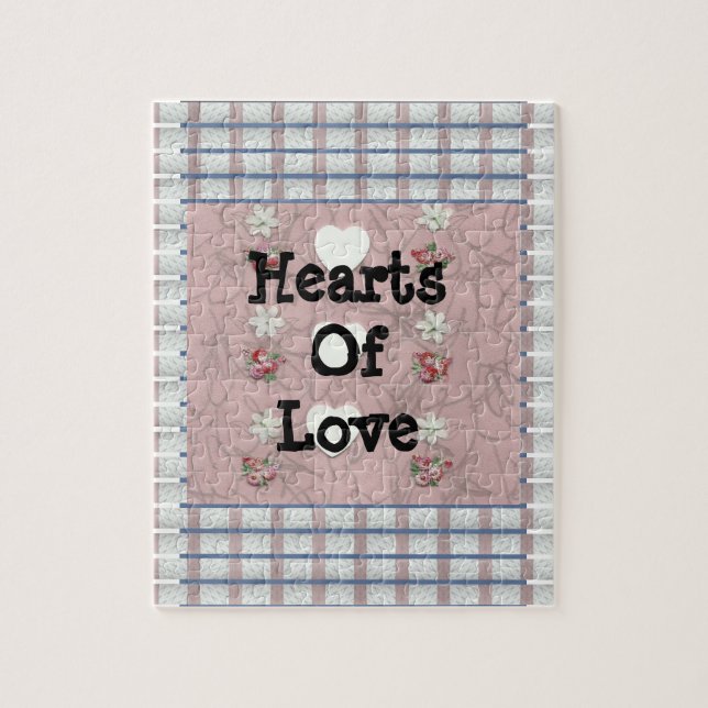 Puzzle Coeurs D'Amour Trois (Vertical)