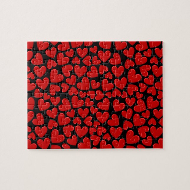Puzzle Cœurs gonflés (Horizontal)