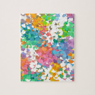 Puzzle Coeurs Pastel Confetti