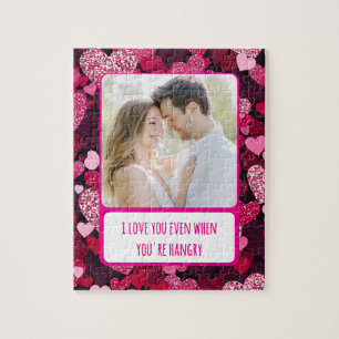 Puzzle Coeurs roses parsemés quand vous êtes en colère