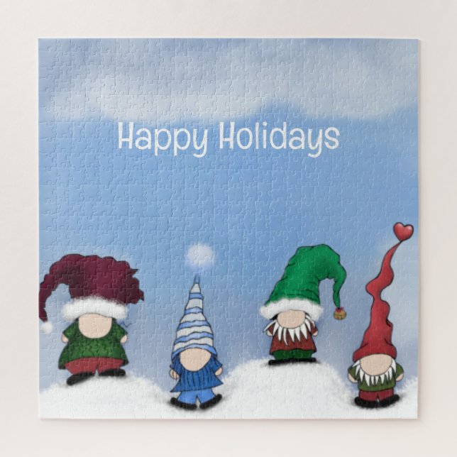 Puzzle Cohorte de Gnome Adorable (Vertical)