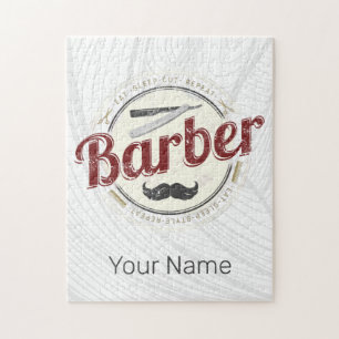 Puzzle Coiffeur de cheveux Hustler Coiffeur Rétro coiffeu