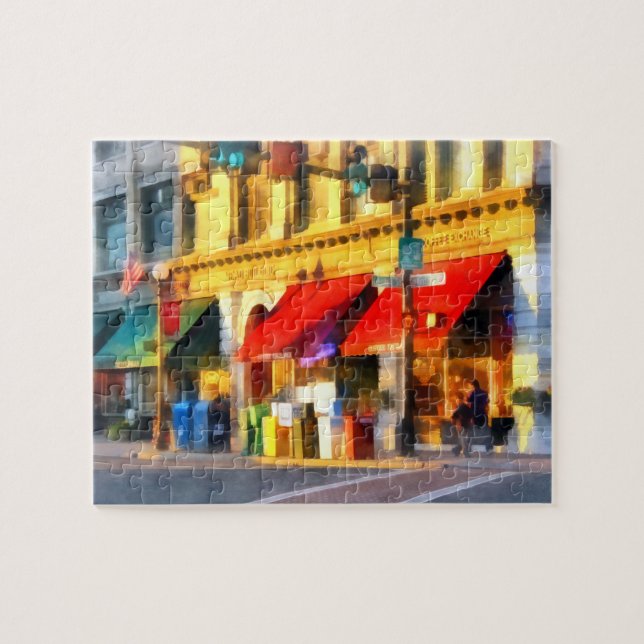 Puzzle Coin ou centre et Merchant Rutland VT (Horizontal)