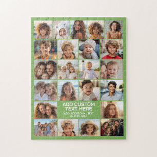 Puzzle Collage de 23 photos avec zone de texte