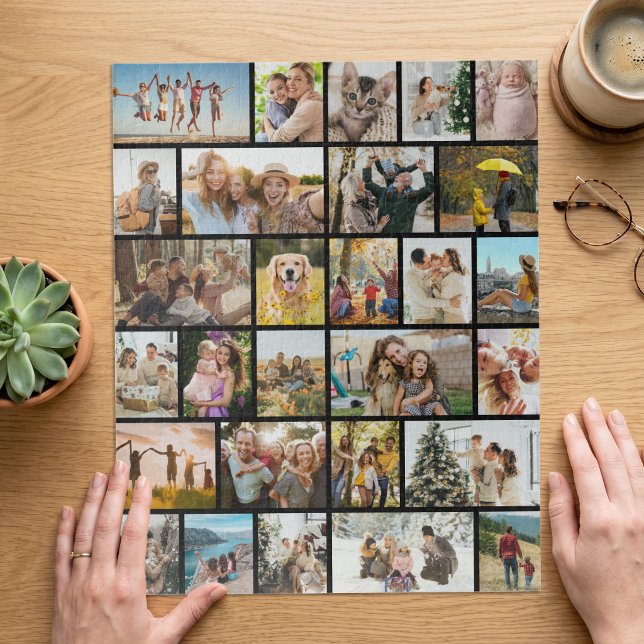 Puzzle Collage de 28 photos personnalisé (Créateur téléchargé)