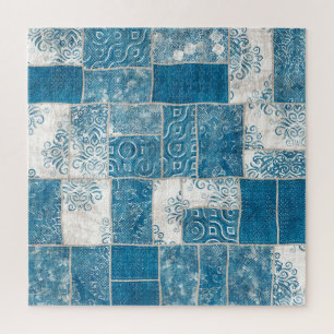 Puzzle Collage de patchwork : Mélange de Motif de surface