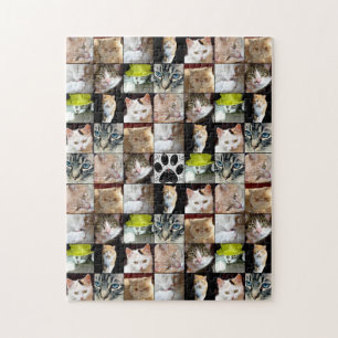 Puzzle Collage de photo de chats