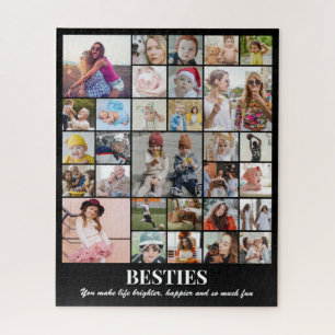 Puzzle Collage de photos 30 images 8x10 16x20 amie meille