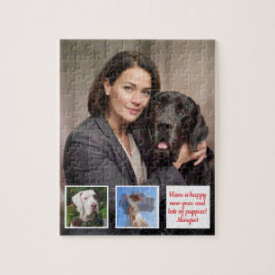 Puzzle Collage de photos Cadeau de chenil du Grand Danois