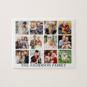 Puzzle Collage de photos de famille