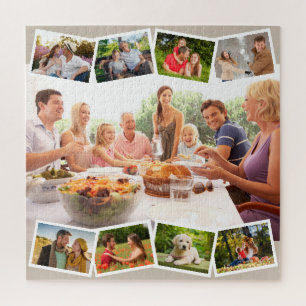 Puzzle Collage de photos de famille Bandes de photos en z