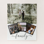 Puzzle Collage de photos de famille personnalisé<br><div class="desc">Family Photo Collage personnalisé Personnalisé créé par vous puzzle personnalisé de Ricaso</div>