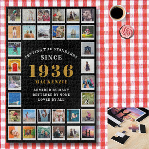 Puzzle Collage de photos de souvenirs de famille pour le