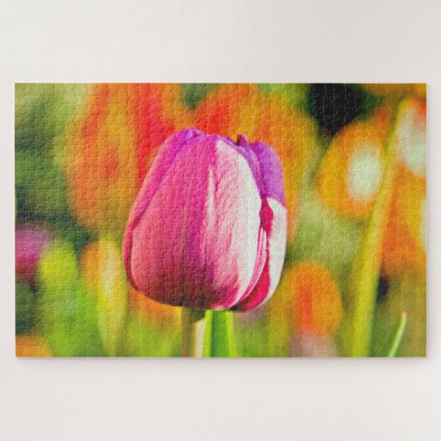 Puzzle Collage de tulipe (Horizontal)