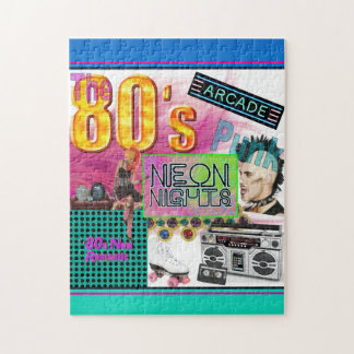 Puzzle Collage des années 80