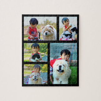 Puzzle Collage d'images customisé 5 photo