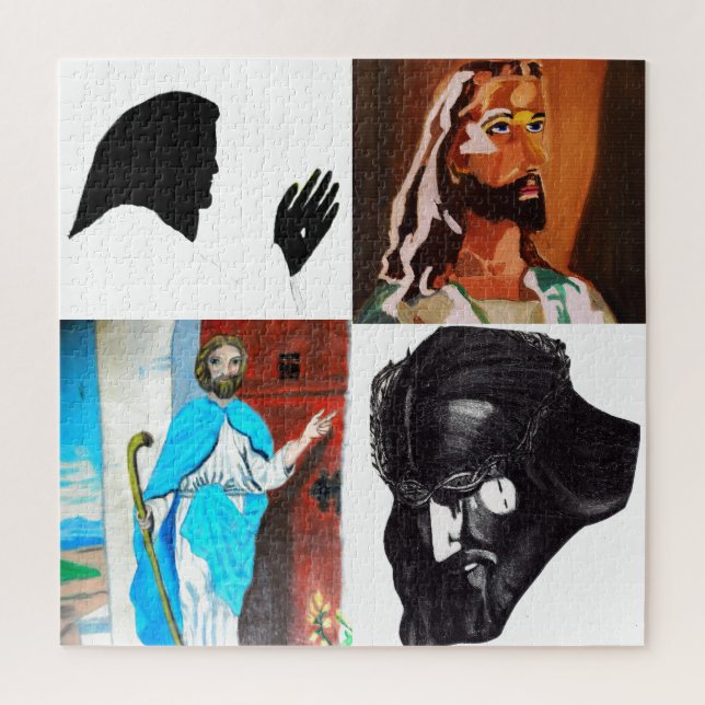 Puzzle collage JESUS CHRIST (Vertical)