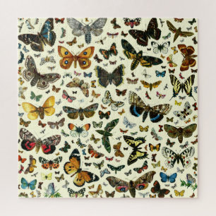 Puzzle Collage papillon - une multitude de papillons et d