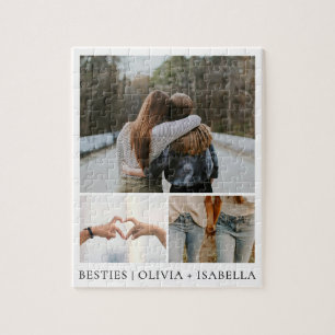 Puzzle Collage photo d'amies modernes simples