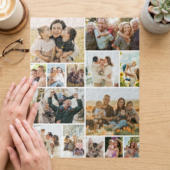 Puzzle Collage photo personnalisé 14 (Créateur téléchargé)