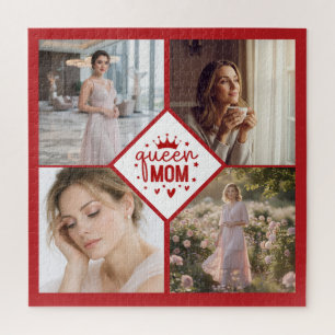 Puzzle Collage Photo Personnalisé Cadeau pour une Reine M