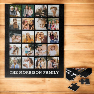 Puzzle Collage photo simple Famille Instagram personnalis