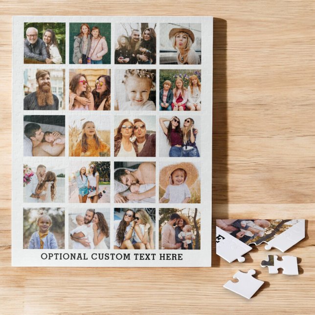 Puzzle Collage photo simple Instagram personnalisé (Créateur téléchargé)