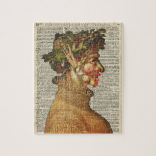 Puzzle Collage vintage d'été d'Arcimboldo à la page de