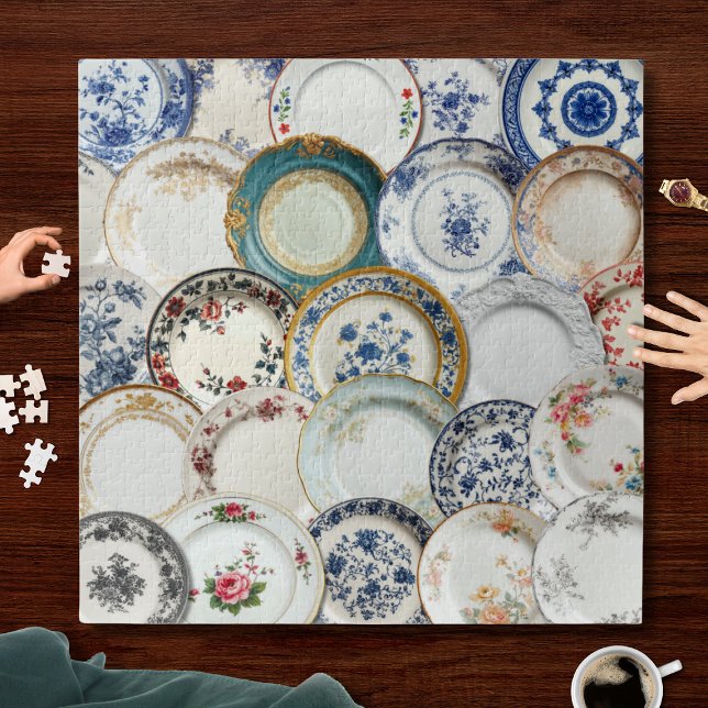 Puzzle Collection de plaques décoratives en porcelaine Ar (Créateur téléchargé)